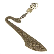 Винтажные из металлического сплава закладки для документов с изображением кота