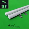 2-20 unids/lote 0,5 m/unids 45 grados Esquina de perfil de aluminio para 5050, 5630 led tira de la Vía Láctea/cubierta transparente para 12mm pcb con accesorios ► Foto 1/6