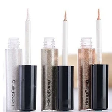 Блестящий макияж Водонепроницаемый долго носить Цвет Блестящий подводка для глаз жидкое средство для макияжа длительный гелевая подводка 3 вида цветов