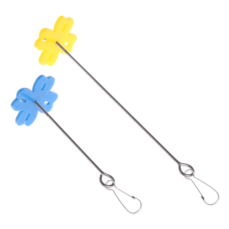 Parrot Fruit Fork Feeding Birds Hang Cage Stainless Steel Parakeet Skewer 2 Size Parakeet Budgie Small Animal Stainless Steel parrot feeder