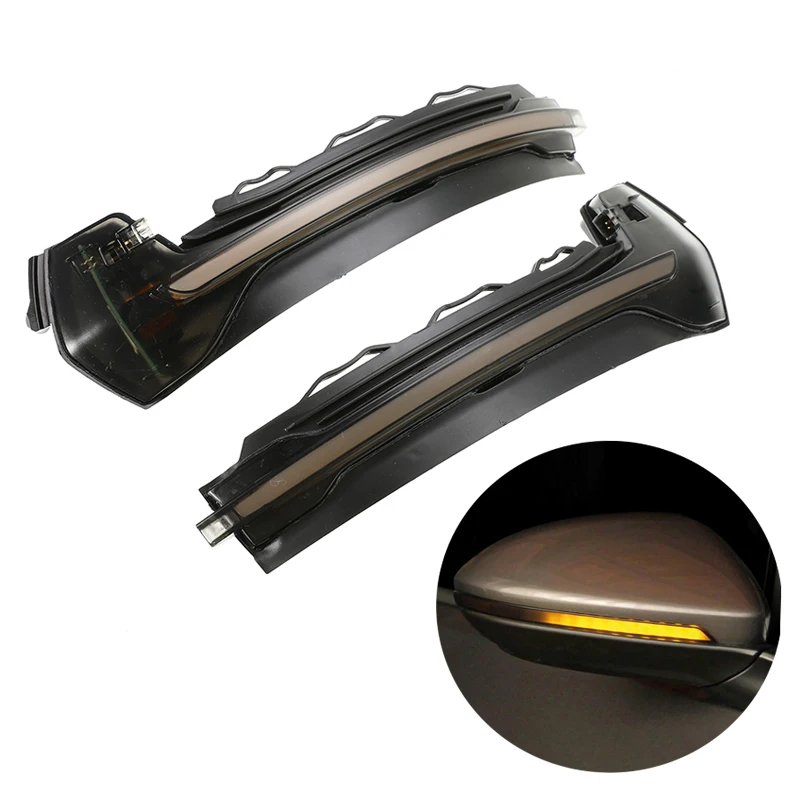 

2X For Audi LED Dynamic Turn Signal Blinker For Audi A4/A5 B8.5 S5 A6 C7/4G 2013-2018 A3/S3/RS3 2013-18 A8/S8 Side Mirror Light