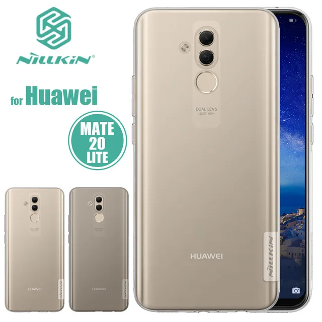 

Original Nilkin TPU 0.6mm Ultra thin Phone Cases For Huawei Mate 20 Lite Silicone Cover Case For Huawei Mate 20 Lite Back Cover