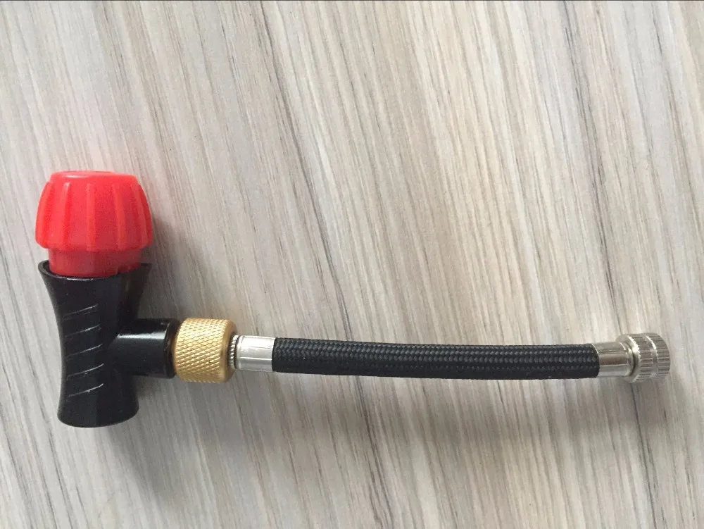 Motorcycles Tire Repair Tools kits 16g CO2 Cartridge Adapter Pump for Cycling MTB Road Bike Mini Portable Air Inflator Tire