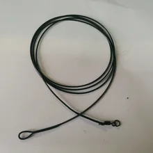 2 шт. мудрый снасти свинец лидеров-с flexi Кольцо Вертлюги-Длина 100 см для карпа Рыбалка снасти