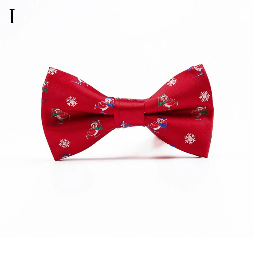 Известный бренд мужские галстуки-бабочки Рождество дерево Bowties модные для мужчин свадебные галстук повседневное бантом подарки - Цвет: I