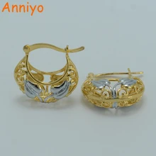 Anniyo микс серебро/золото цвет серьги для женщин/девушка Африка пункт/эфиопские ювелирные изделия#003802