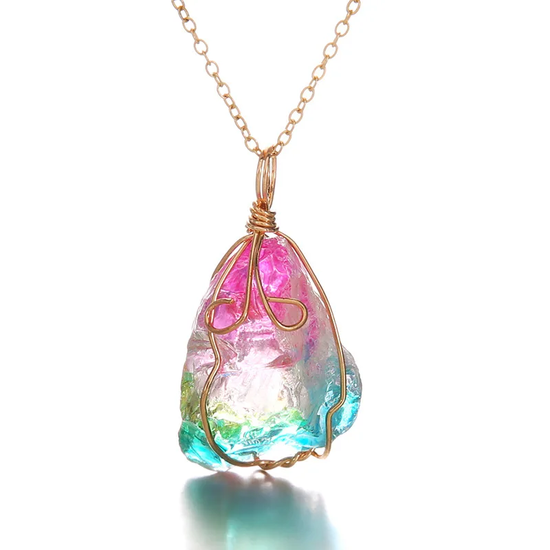 Yobest 1PC Natural Purple Pendant Quartz Crystal Point Stone Necklace Long Chain Jewelry Decor
Yobest 1PC Natural Purple Pendant Quartz Crystal Point Stone Necklace Long Chain Jewelry Decor