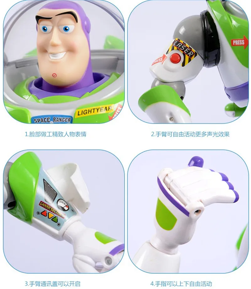 Disney Toy Story 4 Pixar Базз Лайтер Вуди форки инопланетянин Джесси фигурка аниме История игрушек игрушки для детей подарок на день рождения