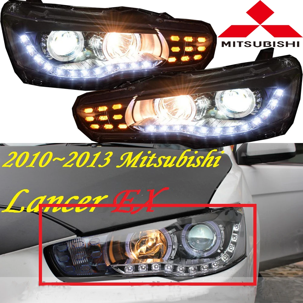 Mitsubiish Lancer фара, 2008~(подходит для LHD& RHD),! Противотуманный светильник Lancer, 2 ps/se+ 2 шт балласт, ASX, Lancer EX