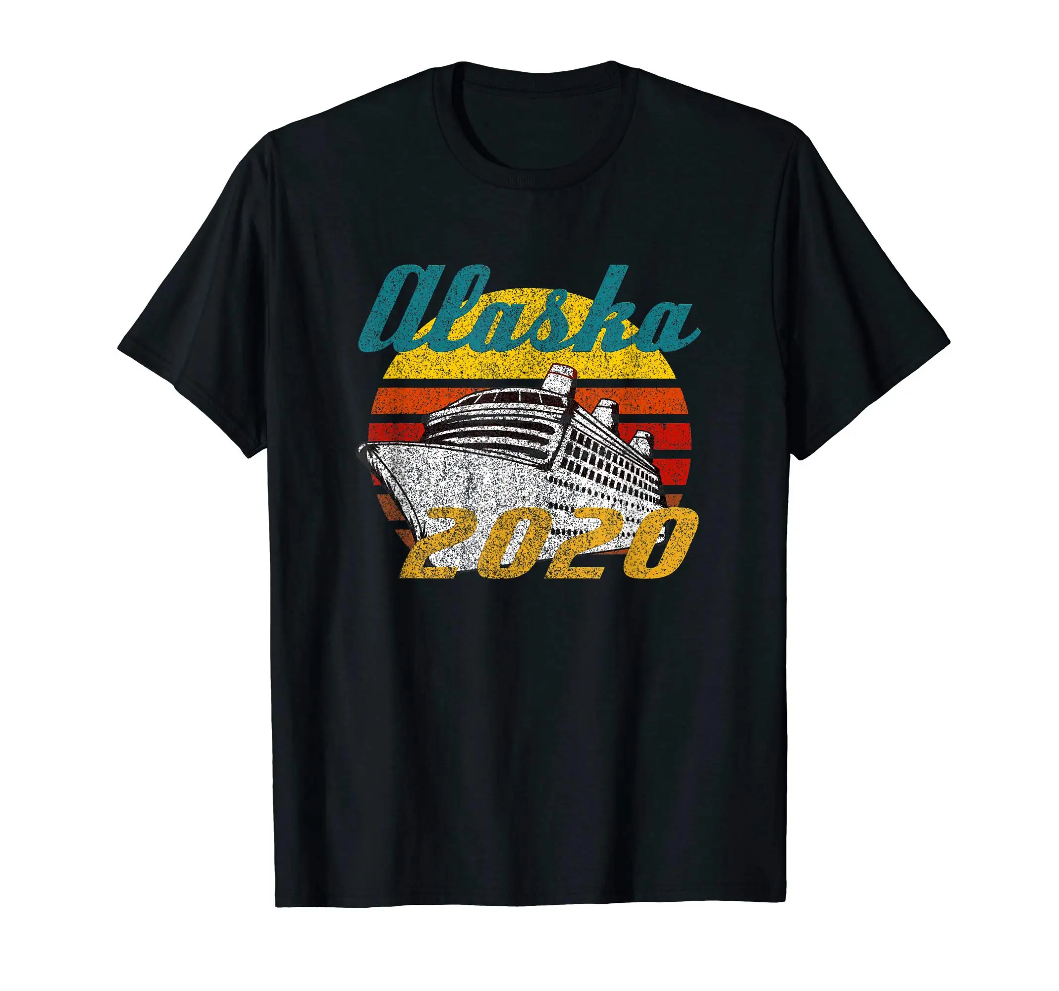 

Alaska Cruise 2020 Gift Vintage Cruise Ship Souvenir T-Shirt