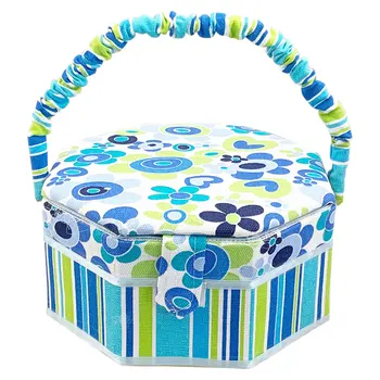 

Sewing octagonal motif June spot Colour Blue and Green 10.5x21x23 cm