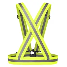 Нейлон светоотражающий жилет трафика безопасность строительства одежда Яркие светоотражающие одежда ночью бег безопасности одежда
