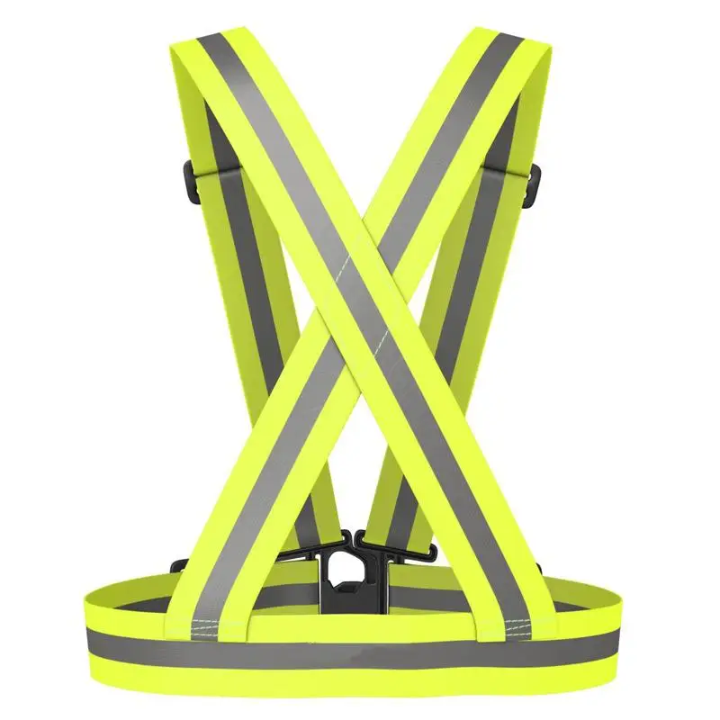 Nylon reflective traffic vest Construction safety clothing bright