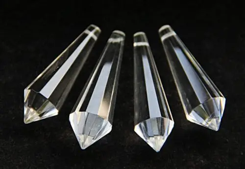 

1 Pcs 12 Sides Natural Clear Quartz Vogel Inspired Crystal Wand Pendant