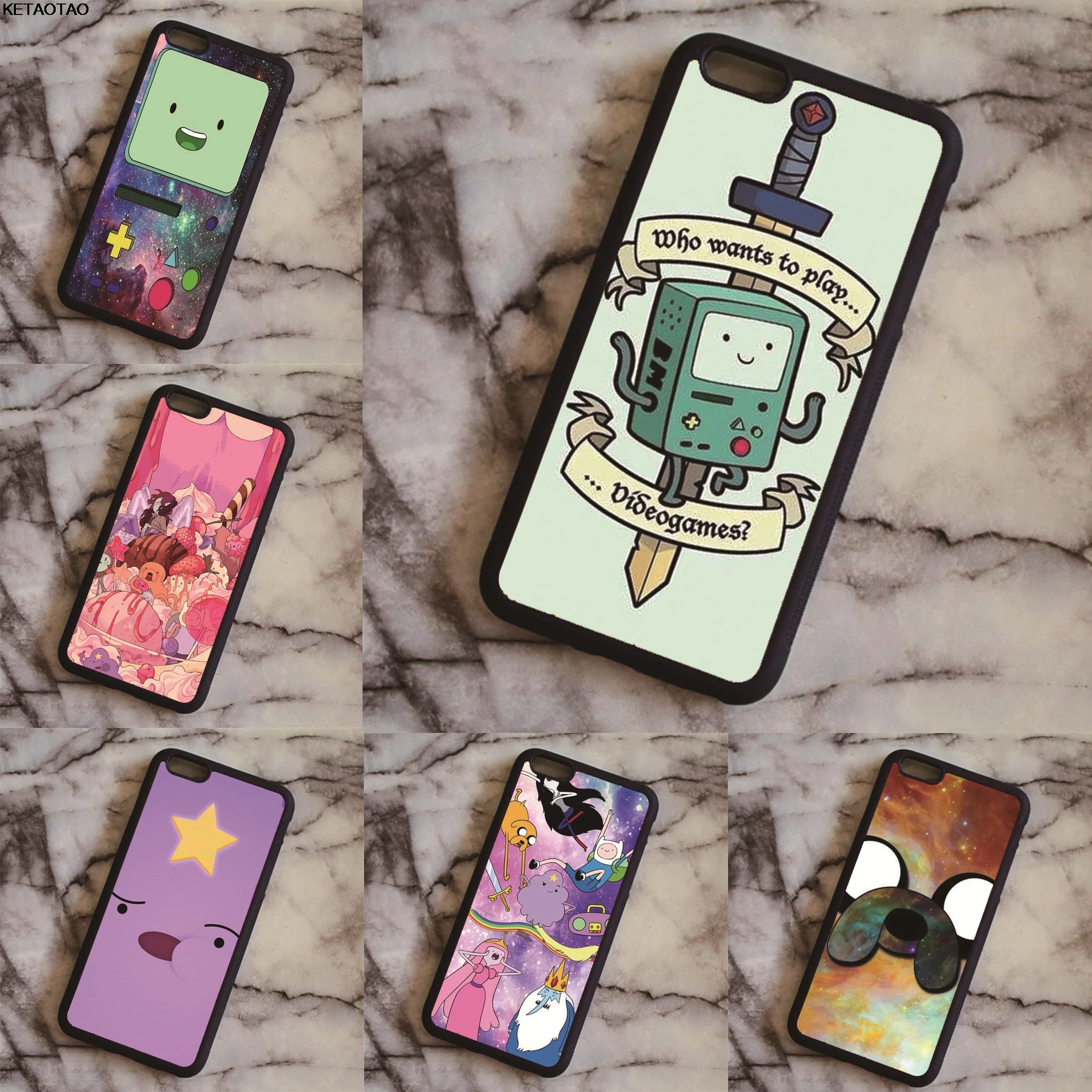 KETAOTAO Adventure Time Pokemons чехлы для телефонов Samsung S3 S4 S5 S6 S7 S8 S9 Note 4 5 7 8 Чехол Мягкий ТПУ