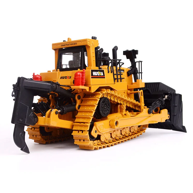 

1/50 Alloy Crawler Bulldozer Model Tracked Engineering Track Cars Toy High Simulation Diecast Collection Toys For Boys Kids