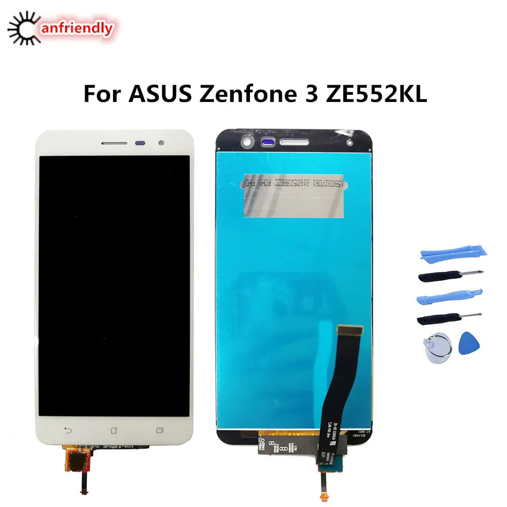 

For ASUS Zenfone 3 ZE552KL LCD Display+Touch Screen Repair Digitizer Assembly Phone Replacement Panel For Asus ZE552KL display