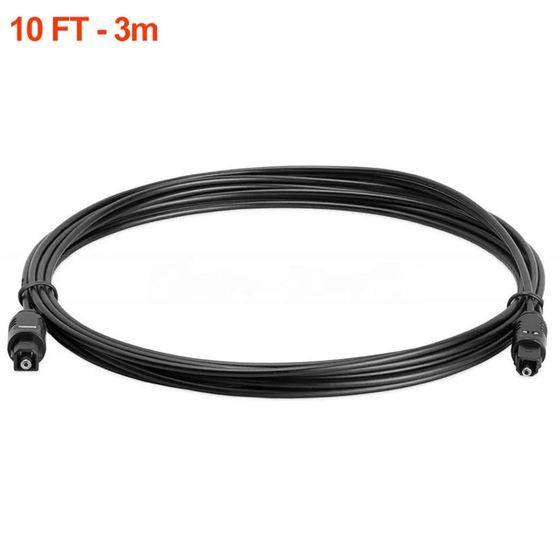 TOSLink HD цифровой волоконно оптический аудио кабель SPDIF ТВ усилитель 1 м 8 3 для PS3 XBox