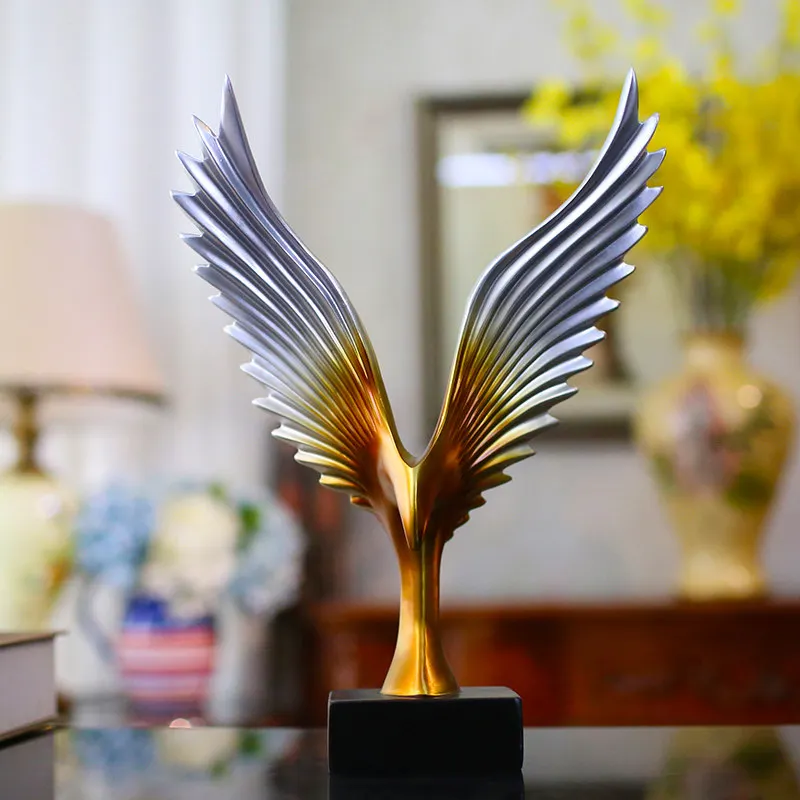 

Modern Ceramic Display Eagle Figurines Crafts Home Livingroom Accessories Decoration Office Desktop Ornaments Furnishing Artwork