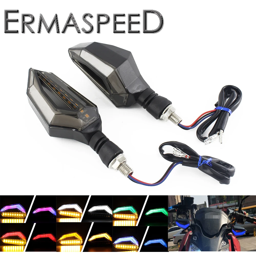 Motorcycle Accessories LED Turn Signal Lights Daytime Lights High