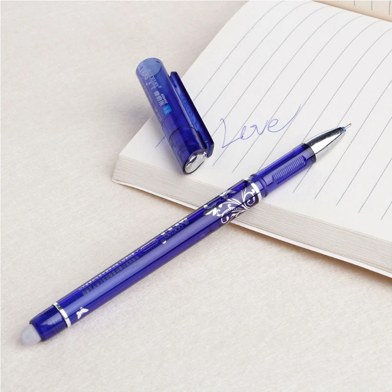 Стираемая гелевая ручка роллербол магический пишущий роллер 0,5 мм студенческие канцелярские принадлежности