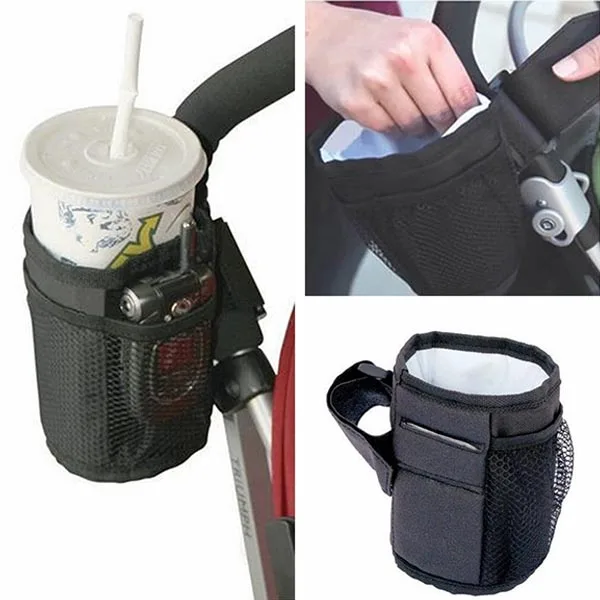 

Bottle Holder Milk Bottle Cup Stand For Universal Stroller Pram Pushchair Bicycle Buggy MAL999