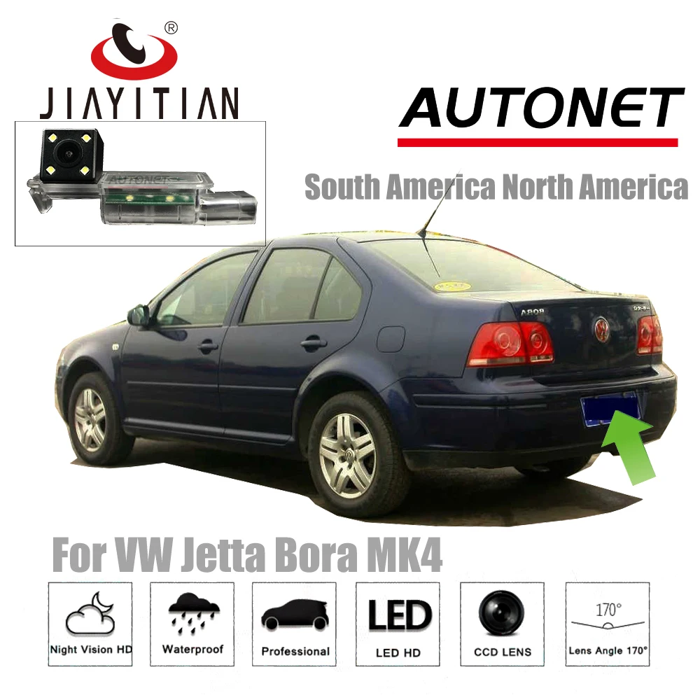 Задняя камера jiaitian для VW Jetta Bora MK4 в Южной Америке Северной CCD резервная ночное
