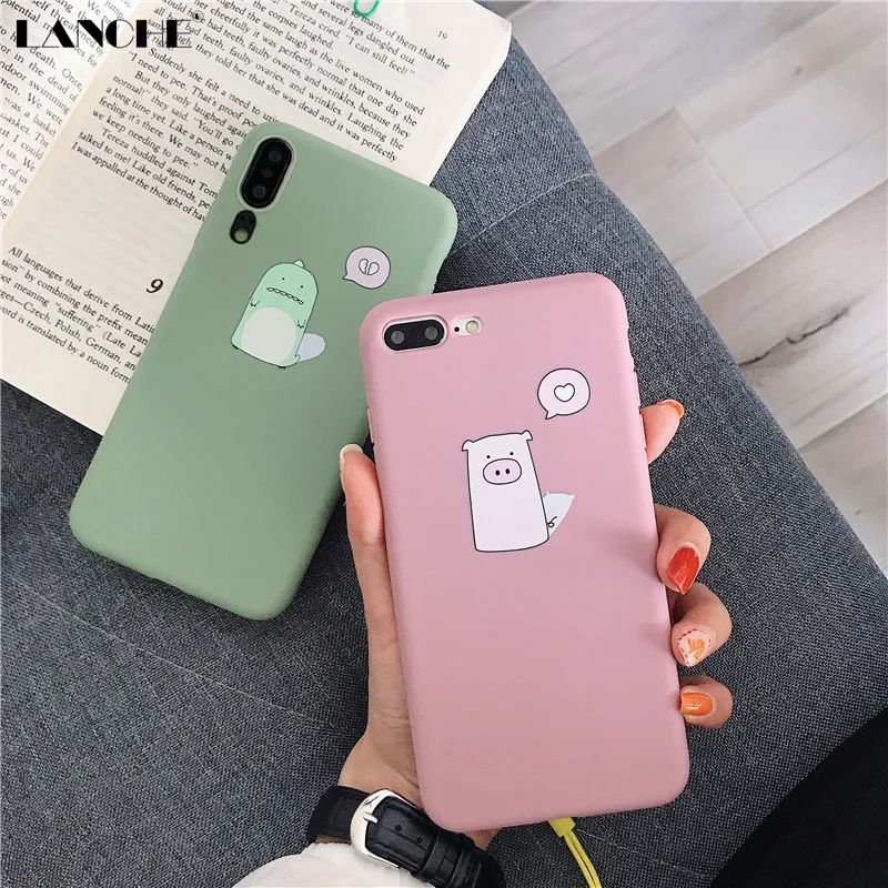 Чехол LANCHE для Huawei P20 P30 Mate 10 20 Pro P10 мягкий силиконовый чехол Honor 9 V10 |