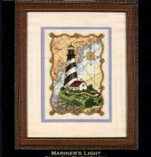 

FREE delivery Top Quality popular counted cross stitch kit mariner's light dim 06779