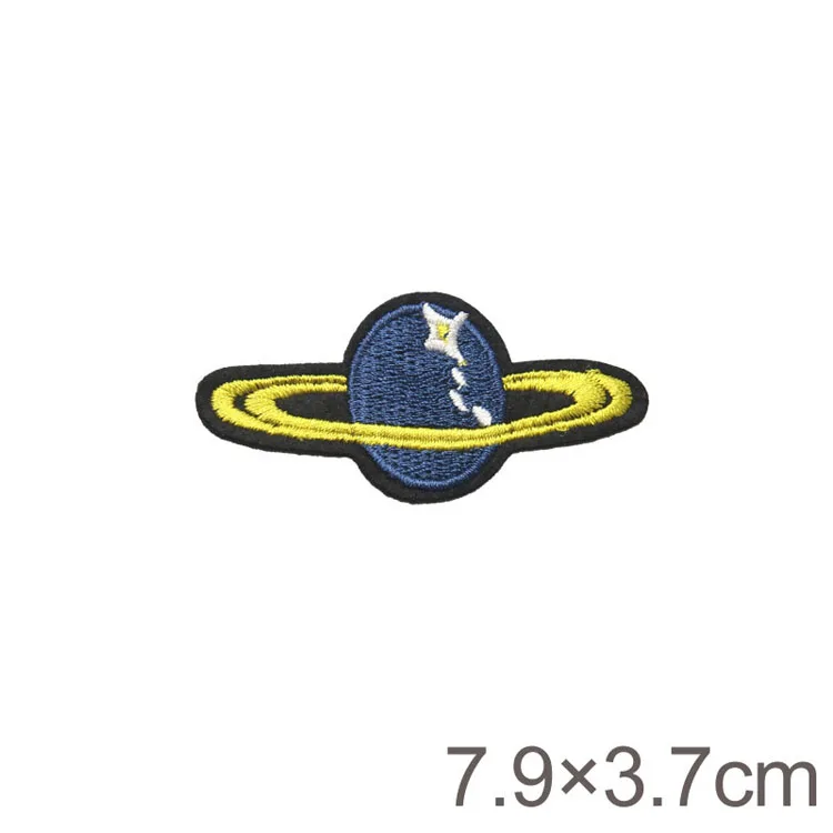 Animals Heat-Sensitive Embroidered Patches for Clothes Ananas Clothing Patch Star Thermo Stickers (11)