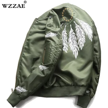 

Spring Autumn Fashion Military Bomber Baseball Jacket Men Flight Ma 1 Pilot Air Force Army Tactical Jacket Male Militare Coats