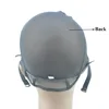 2 Comb M/L Size Left U Part Weaving Wig Cap Foundation Inside inner  for Wig Making Hair Extension weft DIY Black Color 3