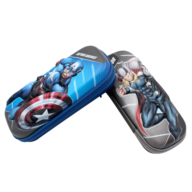 Marvel America Captain Pencil Case Spiderman Storage Students Stationery Pen Box