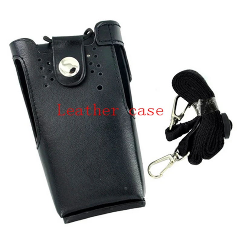 Аксессуары для раций Baofeng кожаная сумка motorola gp328 gp340 gp380 gp3188 ep450 ht750 и т. д. кожаный