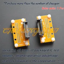 SSOP8-SSOP54 test socket Pitch=0.8mm SSOP IC TEST SOCKET Width can be adjusted freely without restriction
