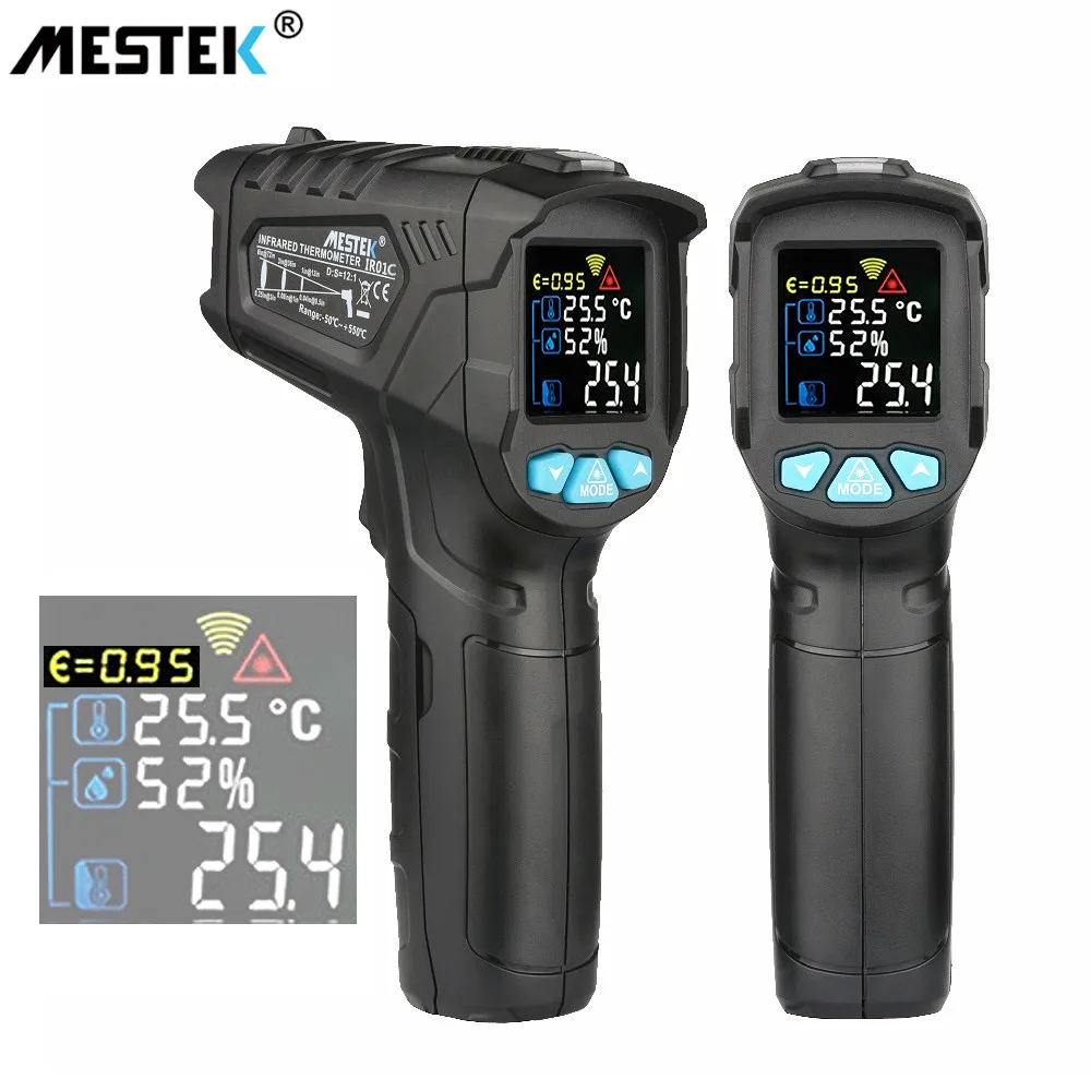 

MESTEK IR01 digital thermometer humidity meter infrared thermometer hygrometer temperature humidity meter pyrometer