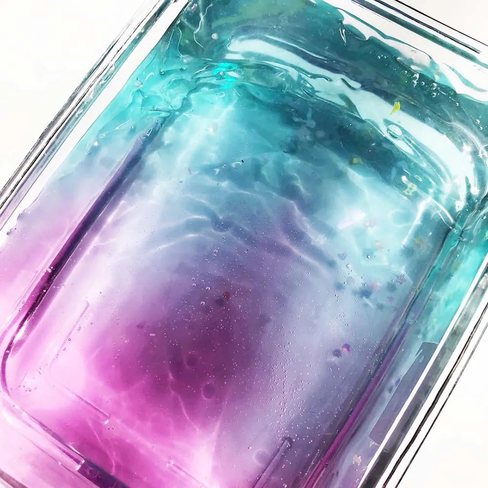 

60ml 100ml Clay Slime DIY Soft Transparent Mixing Color Crystal Cloud Slime Kids Plasticine Anti-stress DIY Toys