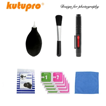 

kutupro SLR camera cleaning kit suits Digital clean suits Blowing paper lens cleaning cloth brush supplies tools for camera 6in1