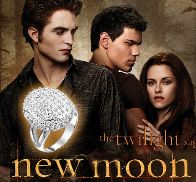 Movie Twilight Breaking Dawn bella's Engagement Ring /Twilight Eclipse