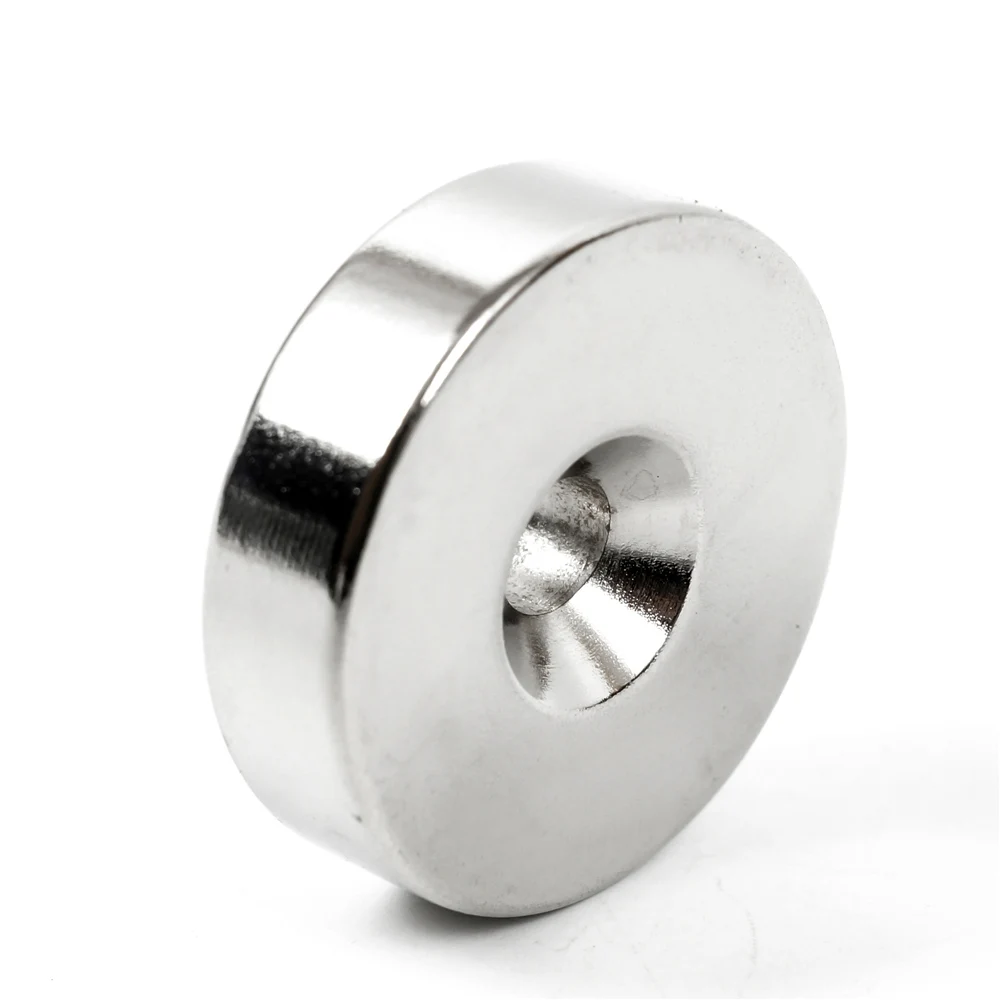 U-JOVAN 1/2 шт. 35x10-6 мм круглый неодимовый магнит с потайным отверстием мощные редкоземельные магниты для декора стен магнитные поделки