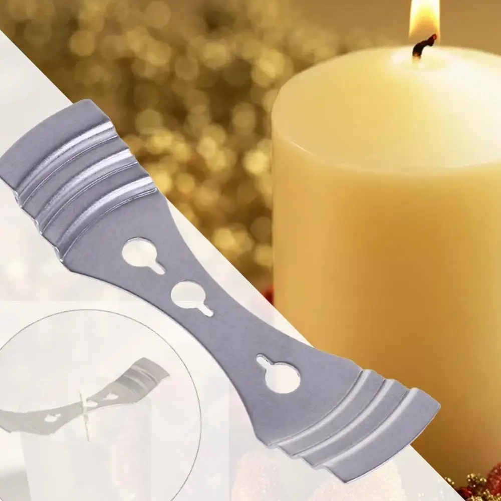 

Metal Candle Wicks Holder Centering Devices For Candle Making DIY Wicks Holder Three Hole Candle Making Supplies