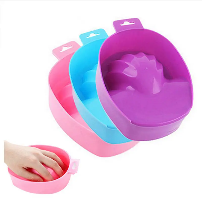 1pcs Nail Art Hand Wash Remover Soak Bowl DIY Salon Spa Bath Treatment Manicure Tools |
