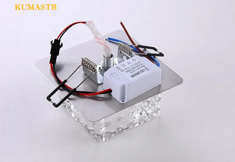 Square Crystal Ceiling Lamp 20