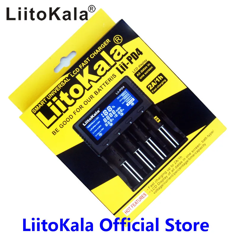 LiitoKala Lii-PD4 18650 зарядное устройство для 18650 26650 21700 AA AAA 18350 V/3,7 V/3,2 V/1,2 V/1,5 V литиевая NiMH батарея