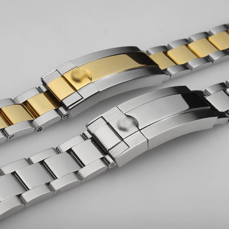 20mm High-end 316L Stainless Steel Watch Band For Rolex Submariner Series Watch Modification For Daytona Watch Accessories