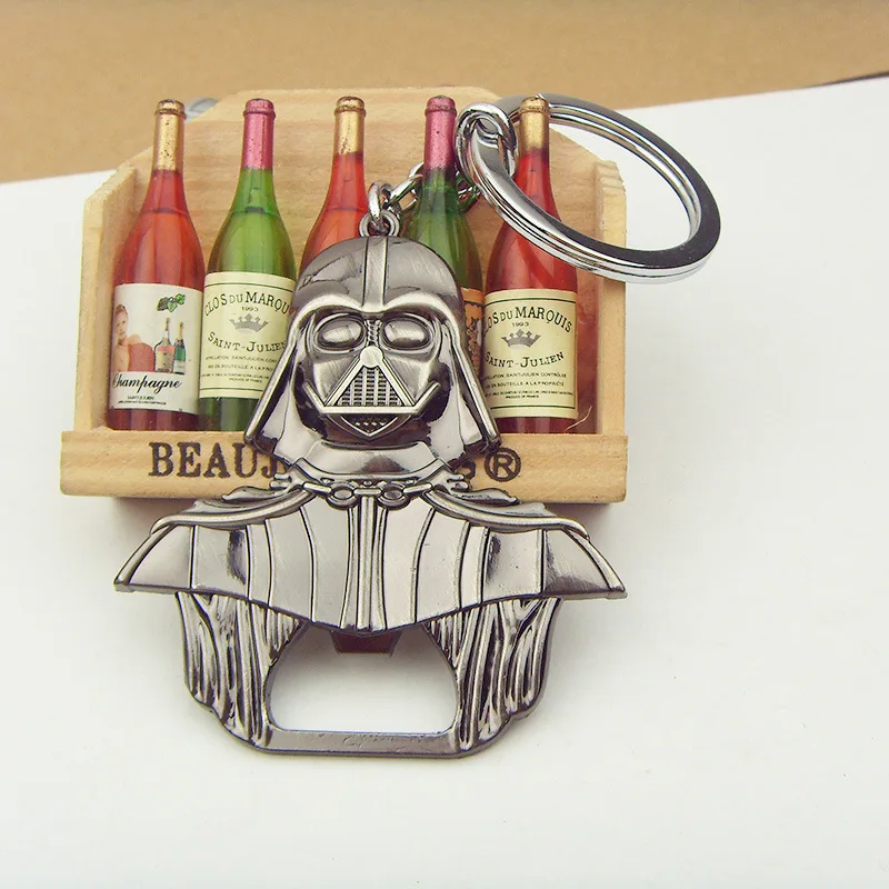 Buy star wars darth vader keychain bottle opener keyring Alloy metal figure