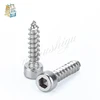 50 Pcs M2 M2.6 M3 HA Nickel-plated Socket Head Cap Screw Self-tapping Hexagon Furniture Screw HW019 ► Photo 2/4