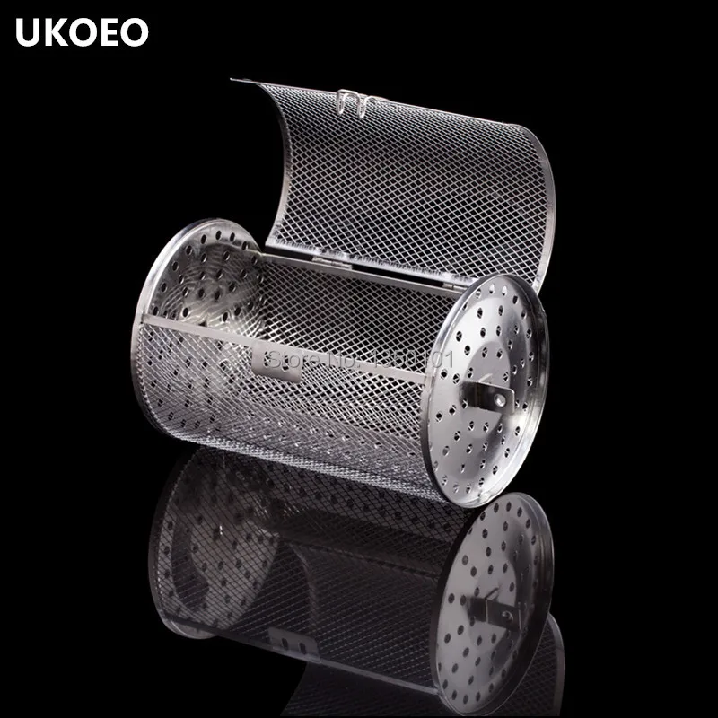 Free shipping! Stainless Steel Mesh Rotating BBQ Grill Roasting