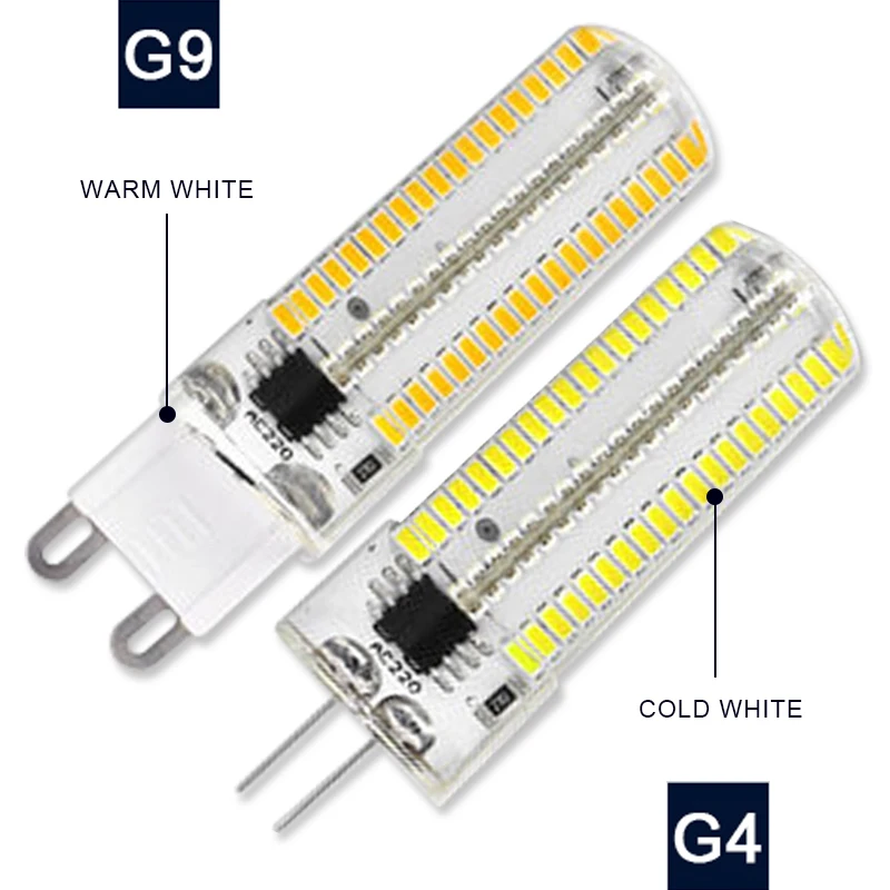 AC110V 220 В светодиодный светильник G9 G4 кукурузный шар 3 Вт 5 Вт 7 Вт 9 Вт 12 Вт сменный прожектор галогенный светильник светодиодный s домашний светильник Лампада декоративный светильник ing