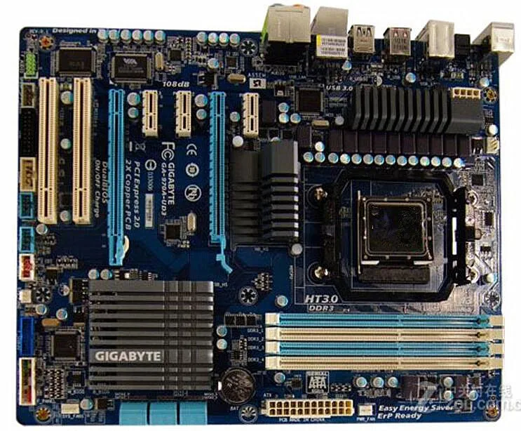 Для Gigabyte GA-970A-UD3 оригинальная настольная материнская плата 970A-UD3 для AMD 970 Socket AM3 AM3+ DDR3 в продаже